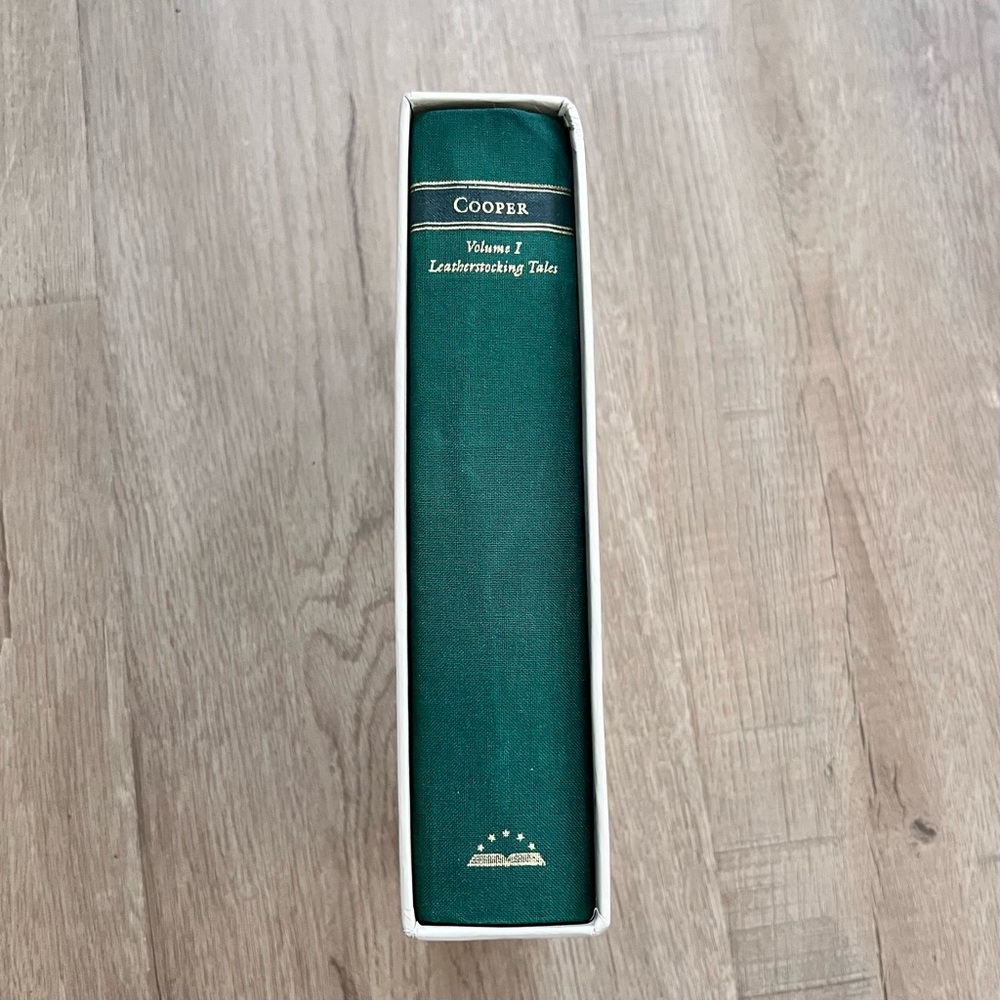 The Leatherstocking Tales Vol. 1 by Cooper Library of America Hardcover‎ Book